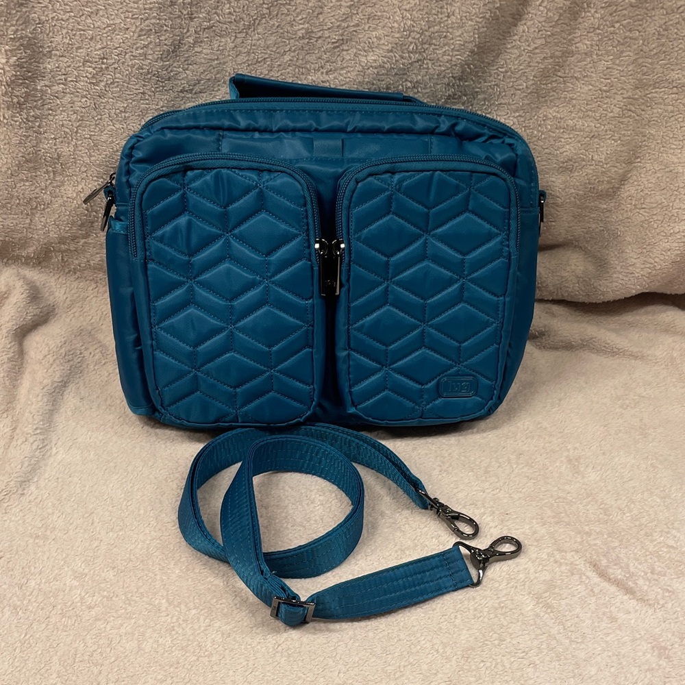 NWOT - Lug Navigator Crossbody Bag, Ocean Blue